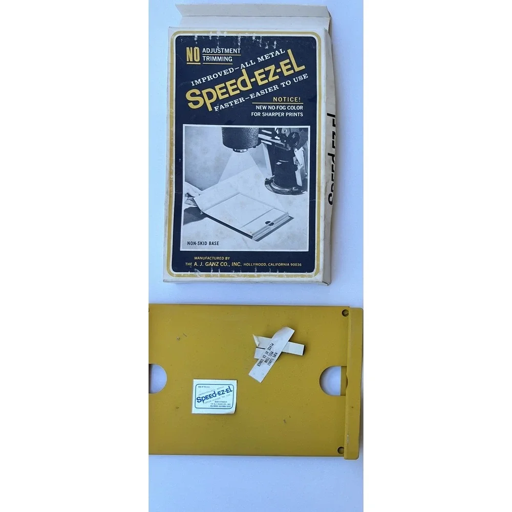 Vintage AJ Ganz All Metal Speed-Ez-El original box, 5x7